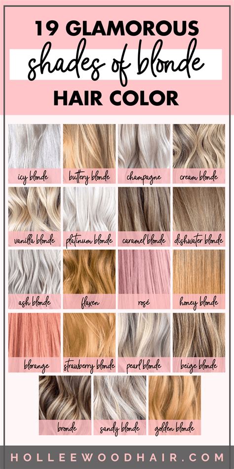 blonde hair style|shades of blonde hair chart.